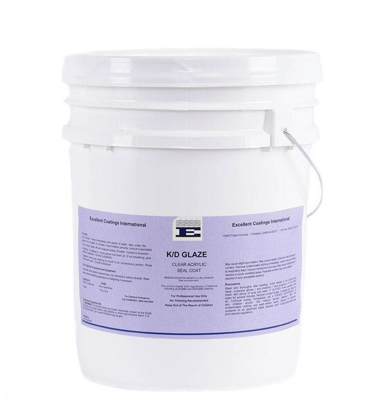 Image of Excel-Coat KD Glaze per Gal in 5 Gal Unit - Clear